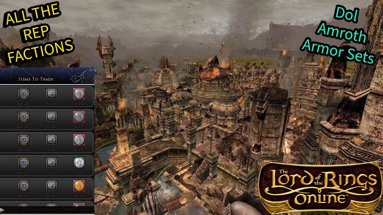 How to Unlock Dol Amroth Class Armor.  Breakdown/Guide. LOTRO 2026