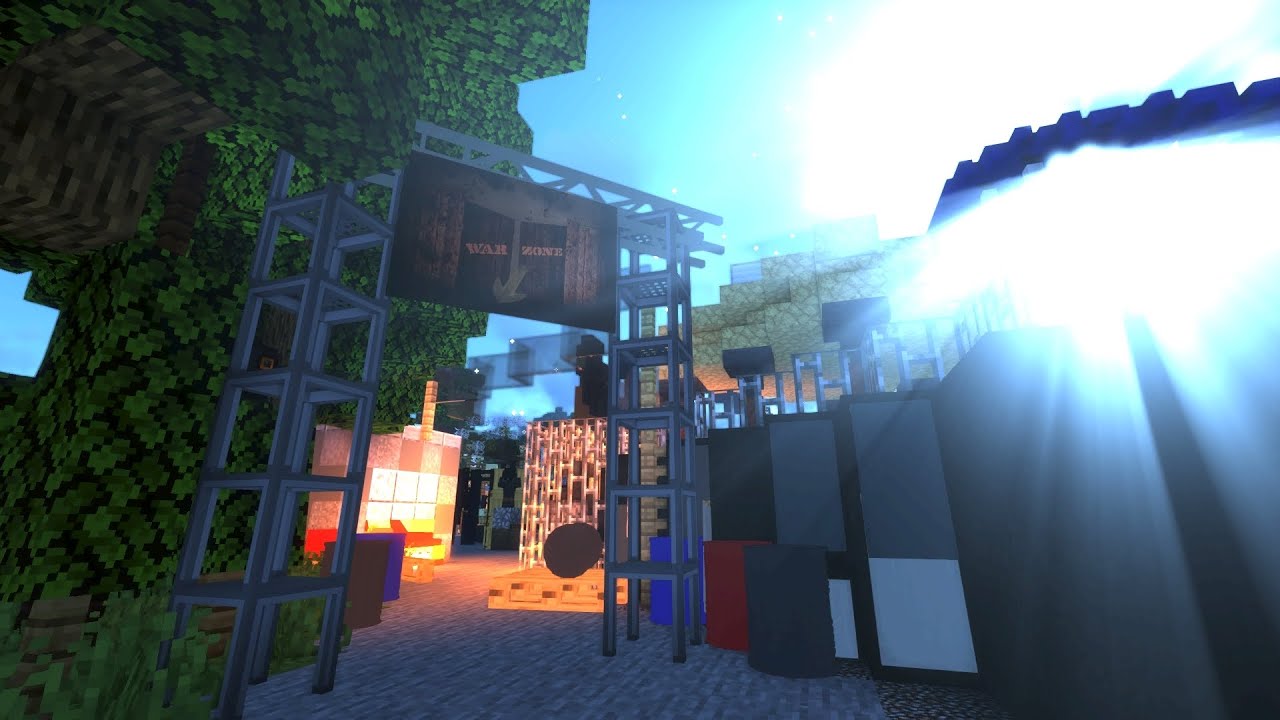 traumatica entrence  Europapark minecraft