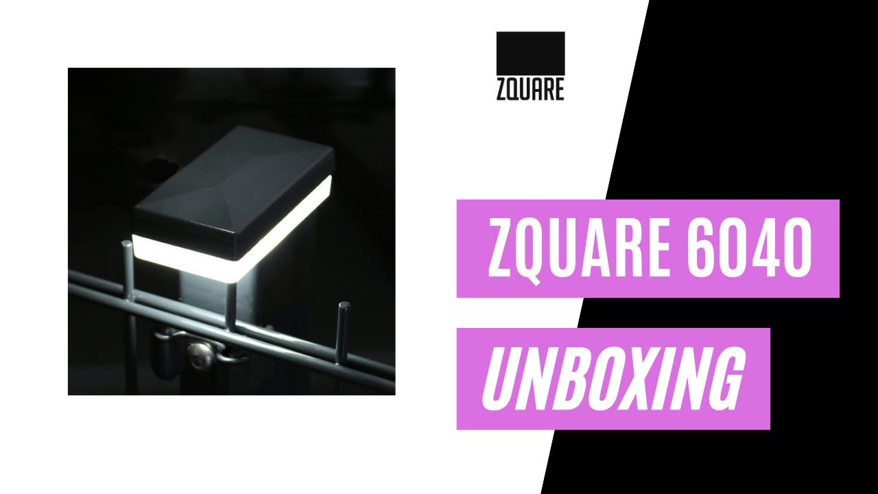 Unboxing Zaunbeleuchtung ZQUARE 6040