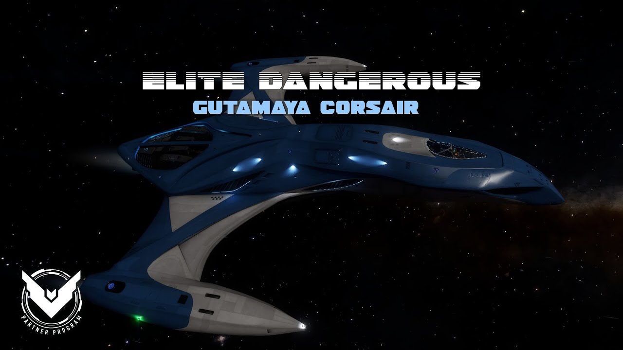 Elite Dangerous : Gutamaya Corsair, présentation du vaisseau