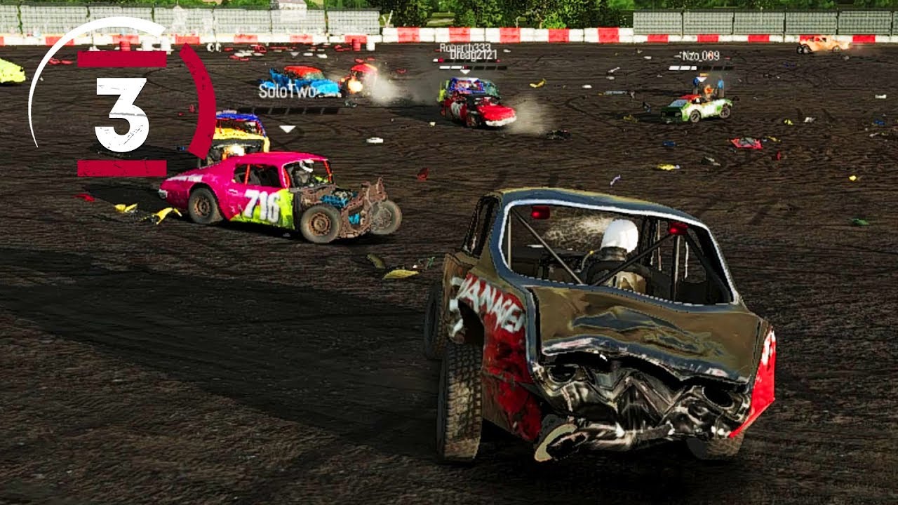 Wreckfest - Part 3 - DEMOLITION DERBY!