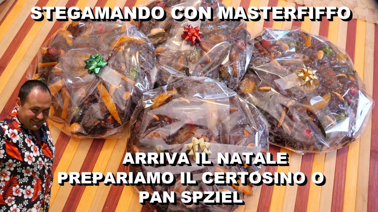 CERTOSINO O PAN SPZIEL BOLOGNESE il dolce di Natale