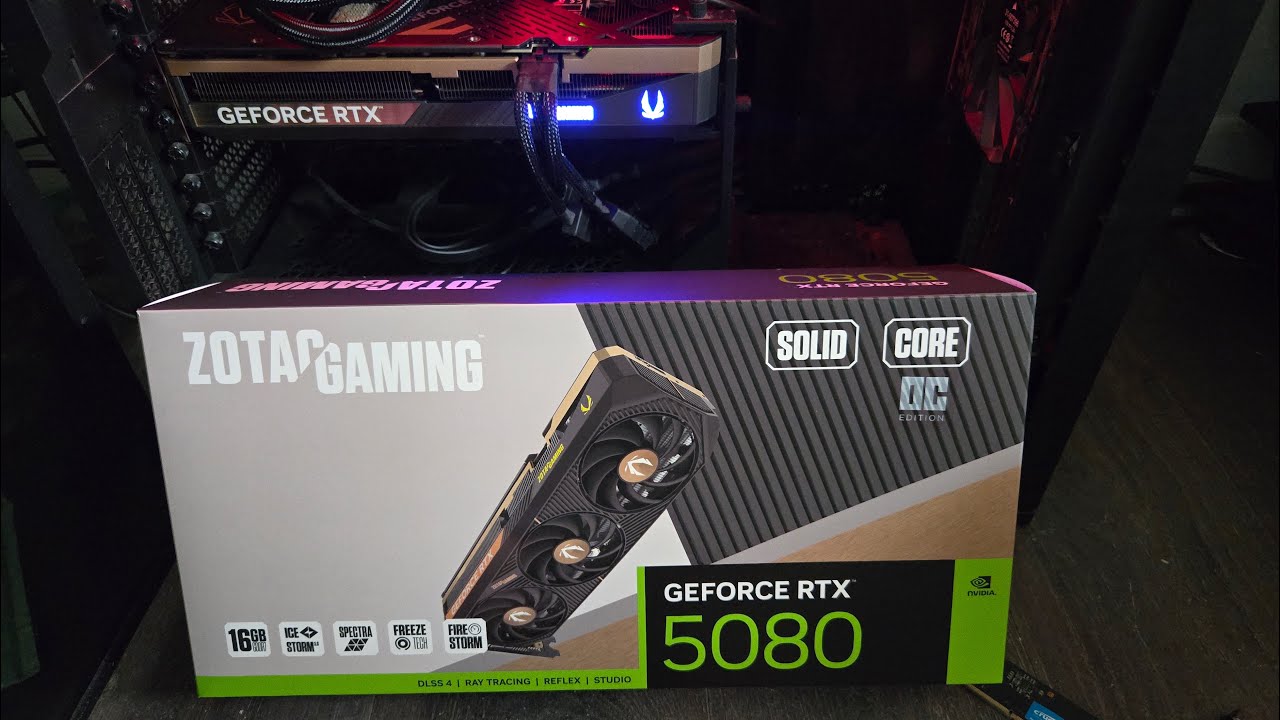 Installing an RTX 5080!