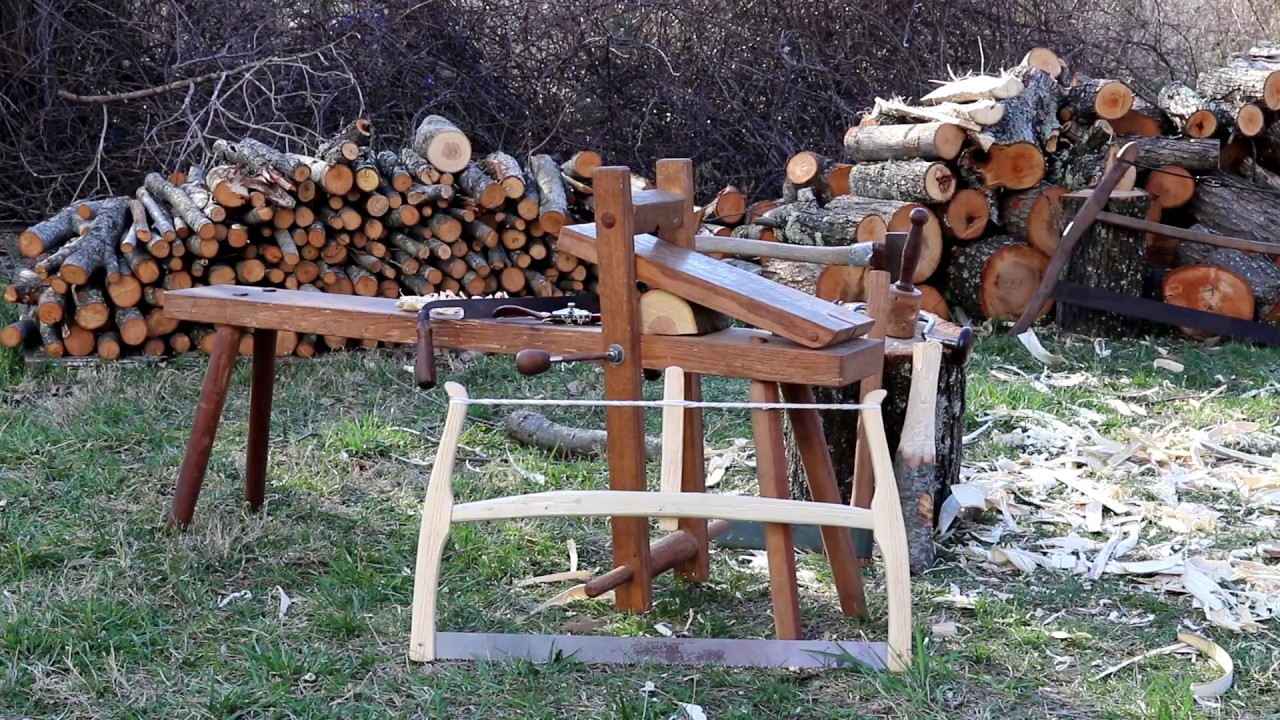 Peaceful Woodworking - Making a Frame Saw with Traditional Hand Tools