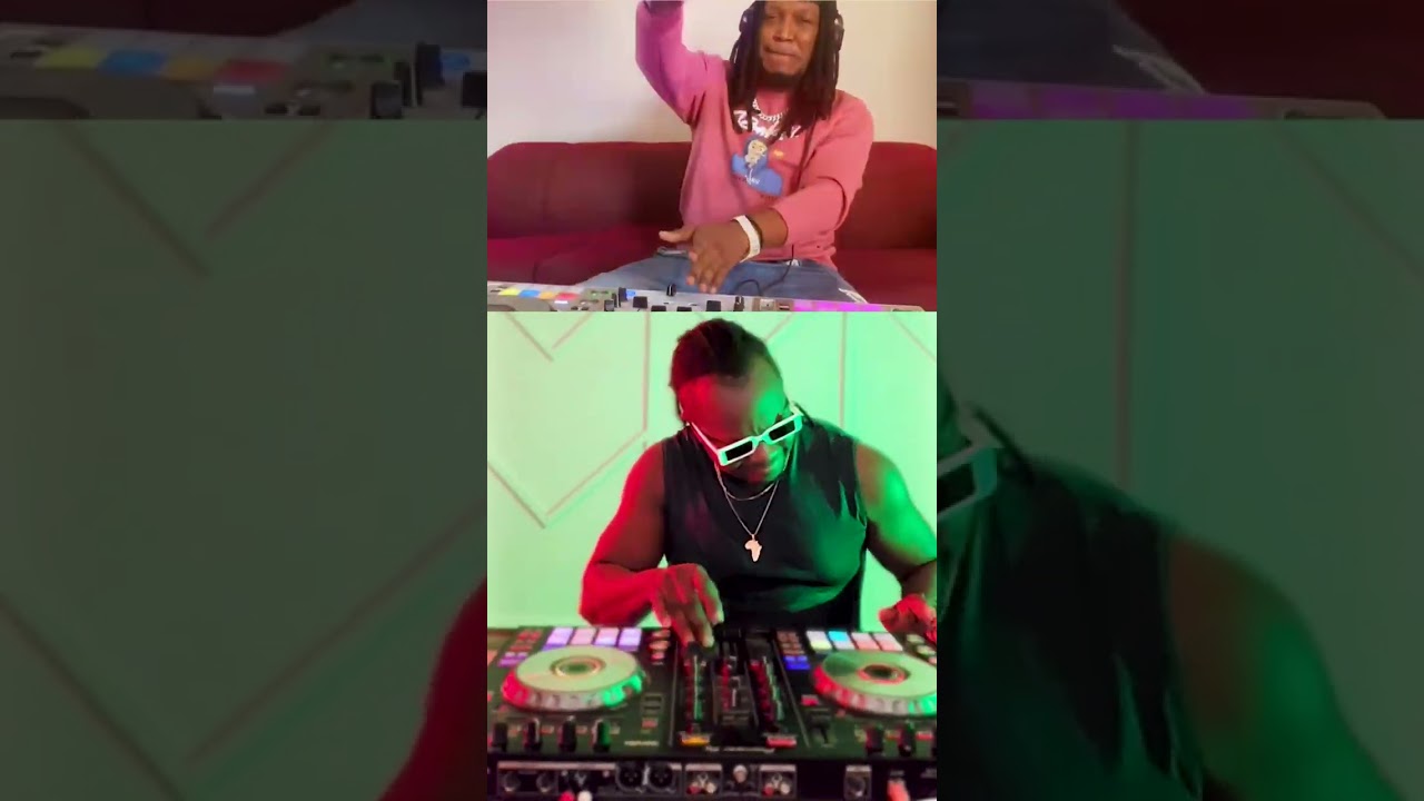 DJ Rolmix ak Colmix @colmixmadada1002 nan yon sèl video!