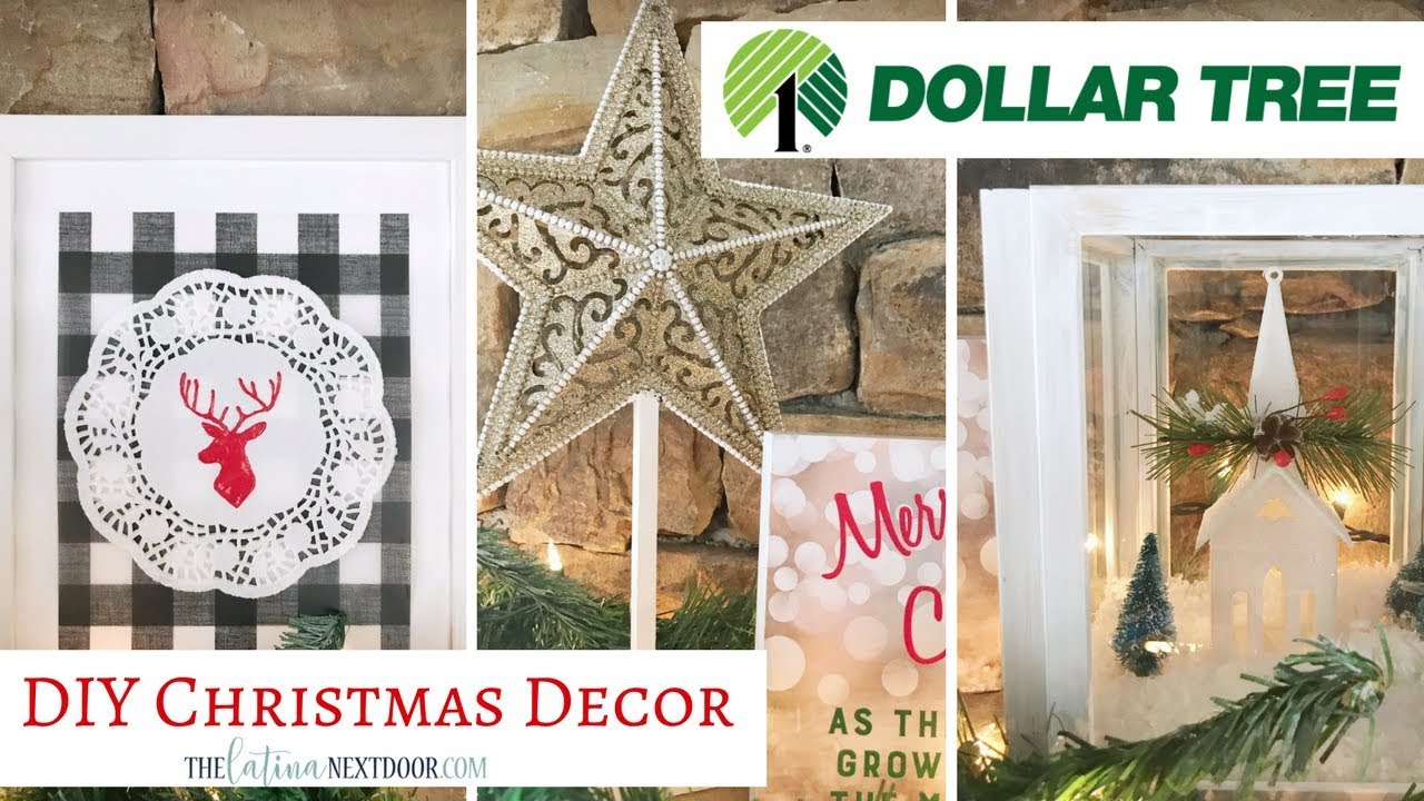 DIY Dollar Tree Christmas Decorations 2017