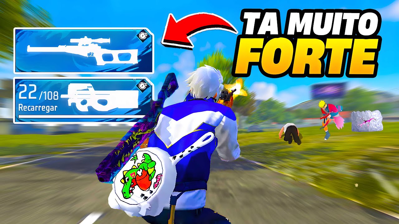 ESSAS Armas de (Smg) ESTÃO MUITO FORTES no FREE FIRE