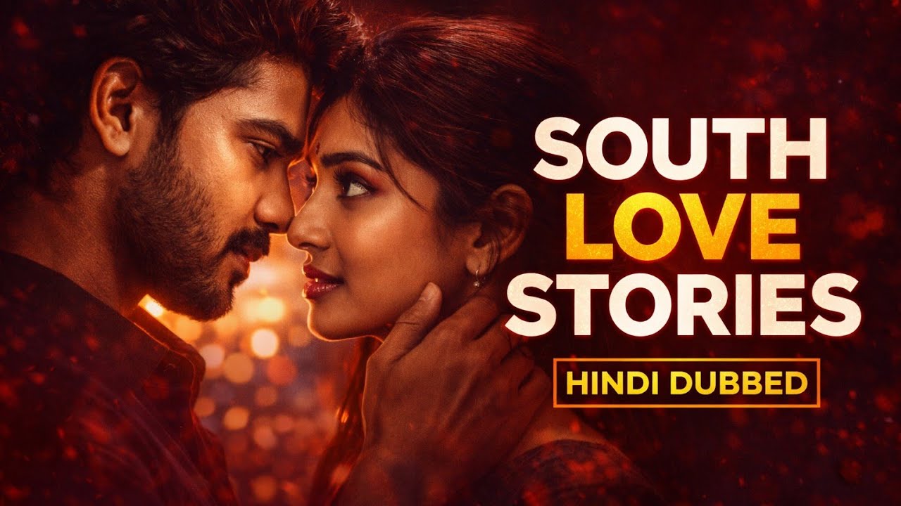 Top 10 South Indian Love Story Movies Hindi Dubbed | New Romantic Movies 2025–2026 | OTT