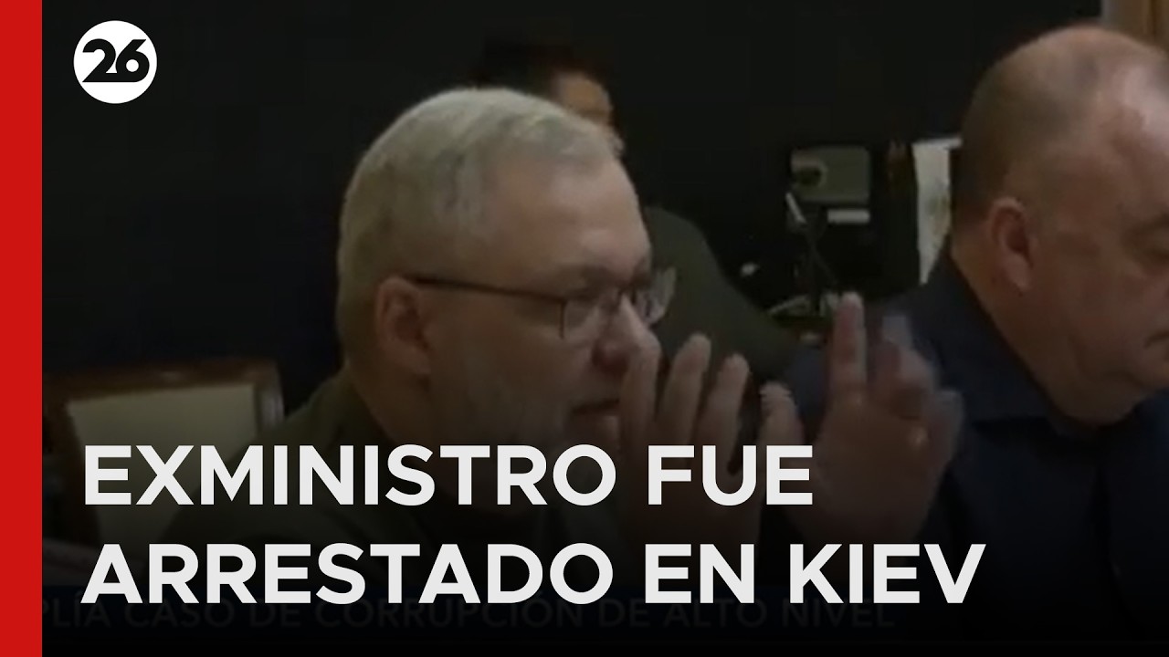 🇺🇦 CORRUPCIÓN EN UCRANIA | Detuvieron al exministro de Energía por lavado de capitales