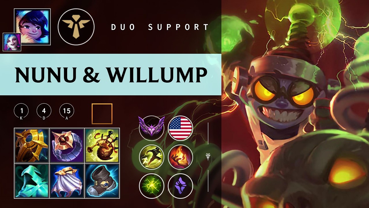 Nunu & Willump Support vs Thresh - NA Master Patch 26.02