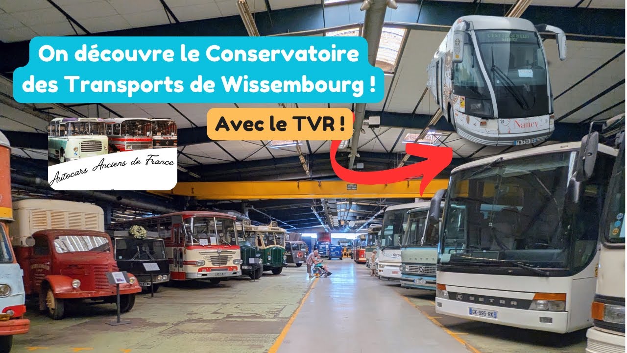 J'ai RETROUVÉ Le TRAM de NANCY ! (On découvre le Conservatoire des Transports de Wissembourg !!)