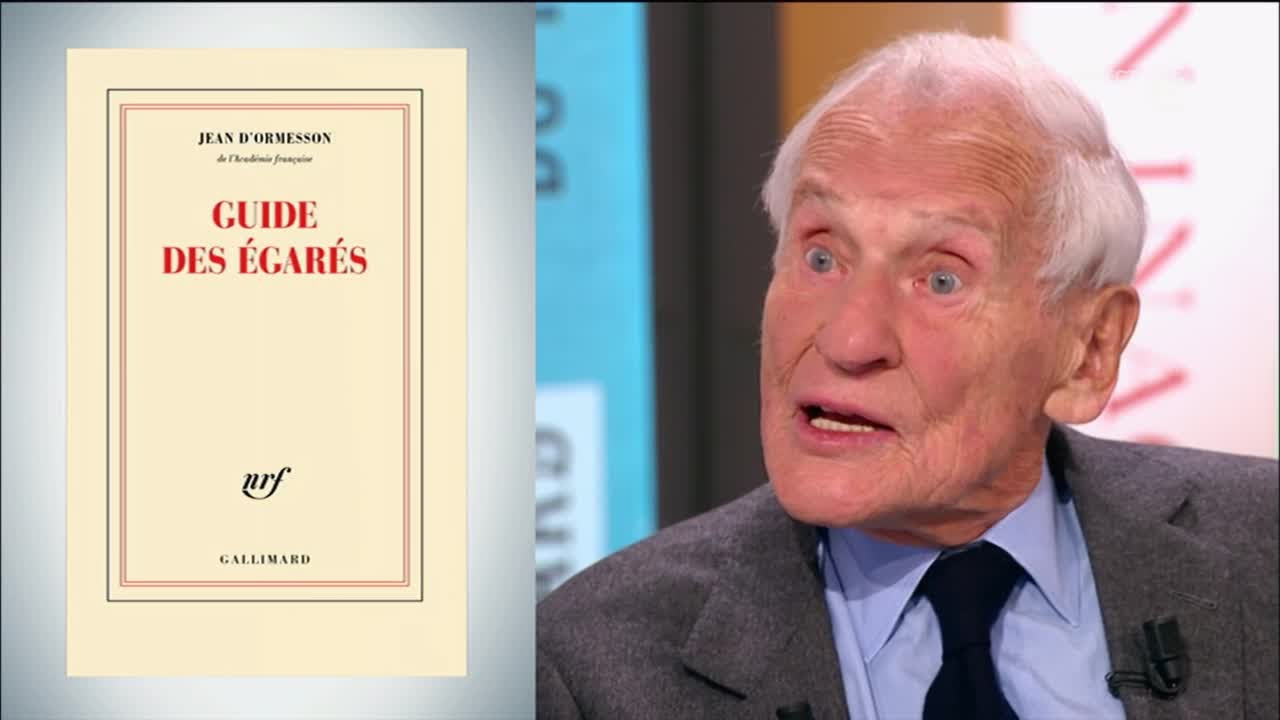 Jean D'Ormesson nous explique son «Guide des égarés»