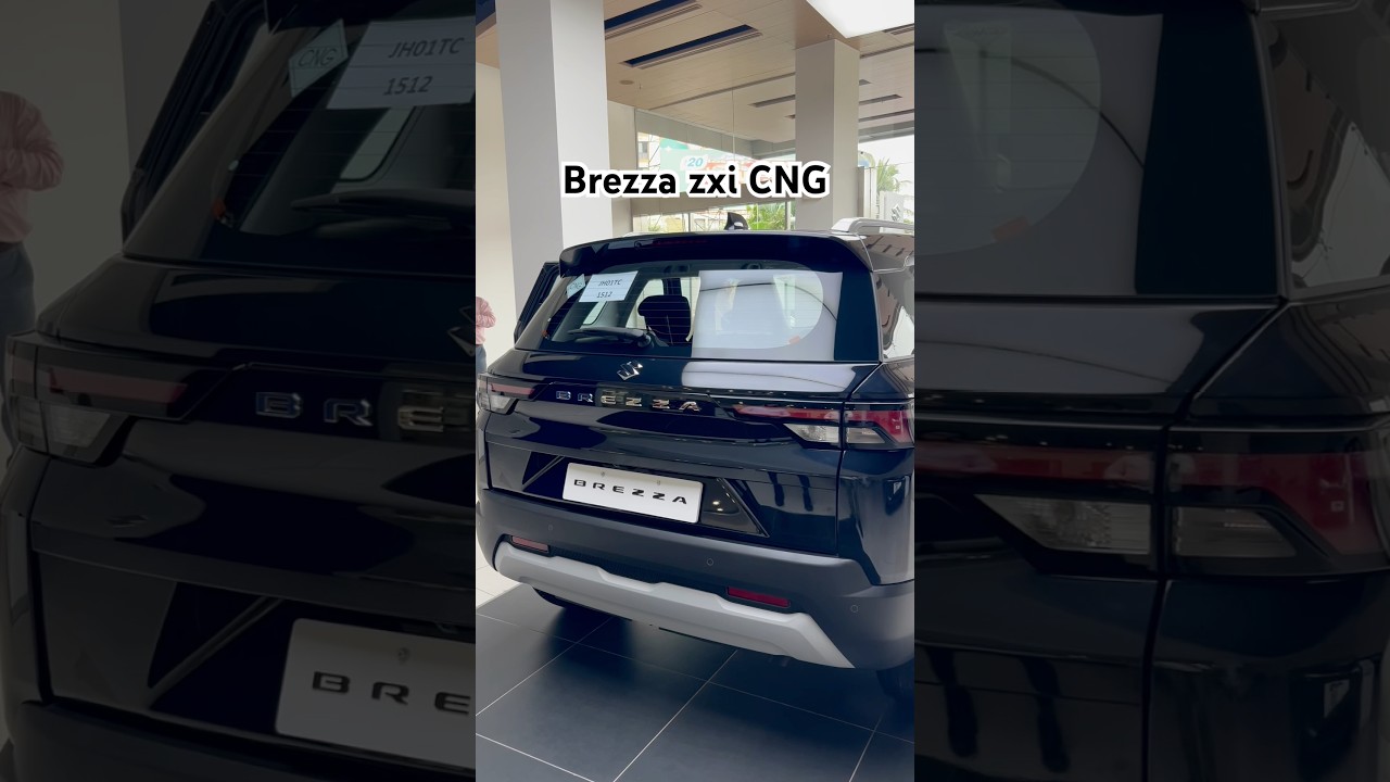 Brezza Zxi Cng Black Colour🔥🔥Brezza Zxi Cng 2024 #brezzafacelift #brezza #brezzazxi #brezzacng