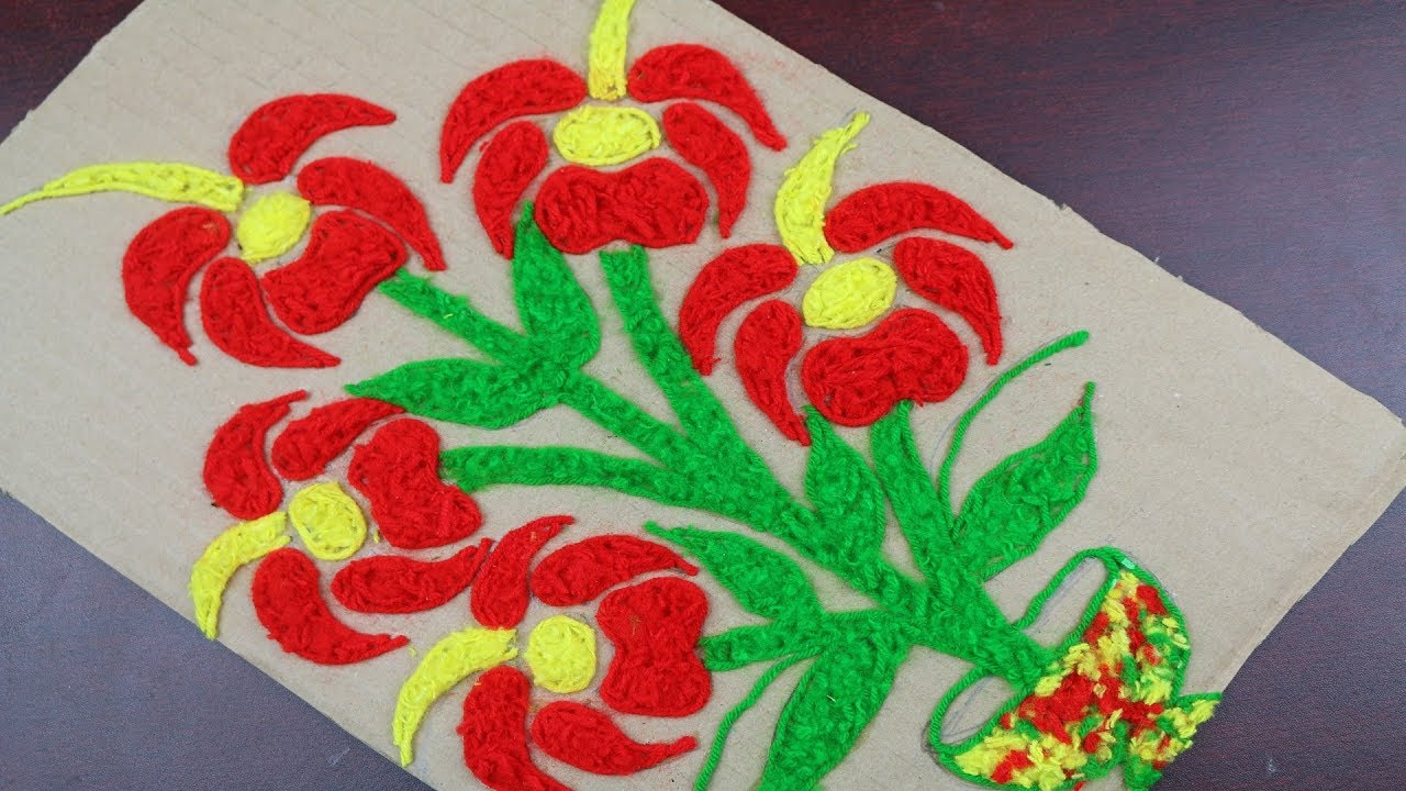 Amazing Woolen Craft Ideas | Woolen Showpiece For Home Decor- Best reuse ideas - DIY arts and crafts