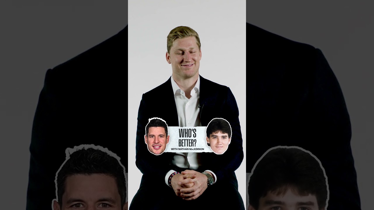 Nathan MacKinnon plays &ldquo;Who&rsquo;s Better?&rdquo;