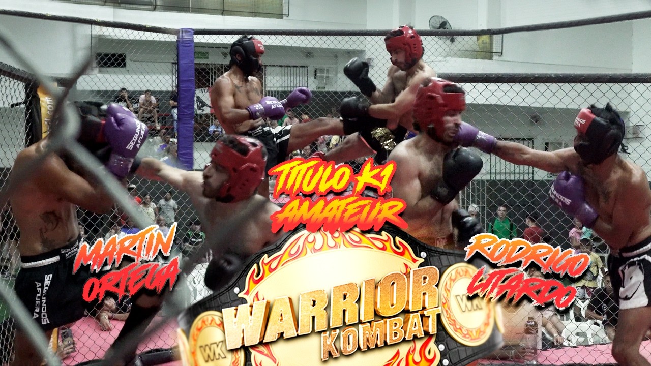 Titulo K1 Amateur Warrior Kombat - Martin Ortega Vs Rodrigo Litardo  #k1 #eventodeportivo