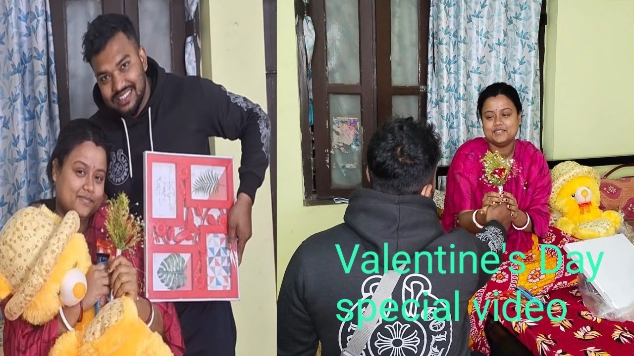 ভ্যালেন্টাইন্স ডে তে মানুকে হঠাৎ করে সারপ্রাইজ দিলাম//বাড়িতে আজ খুশির জোয়ারে//@Mariyalifestylevlog