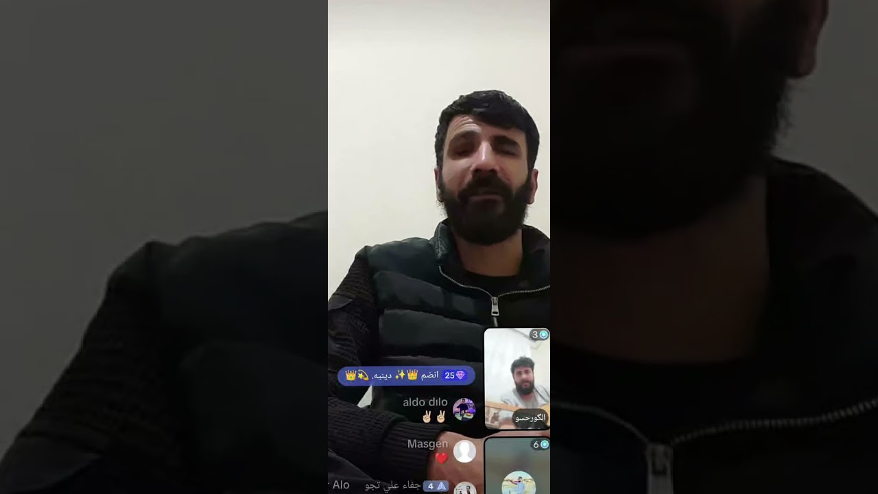 فنان فرزات ابو عصمت مع عازف مصطفى كورحسو وإبراهيم كورحسو 
