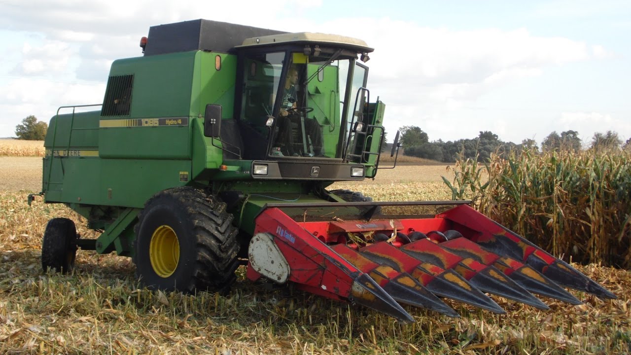 Kukurydziane żniwa 2014 | John Deere 1085 | Volvo FH12 | Wielton |