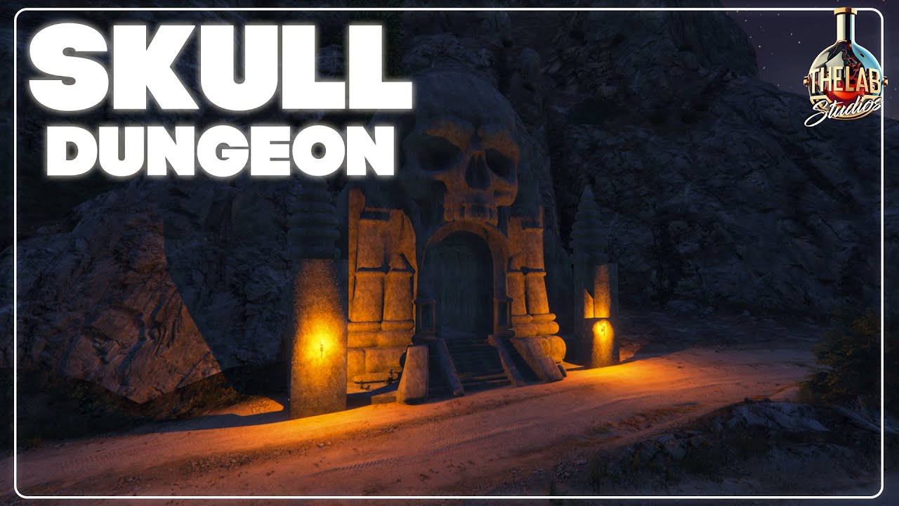 [🧙‍♀️ FANTASY] FIVEM MAP - Skull Dungeon💀