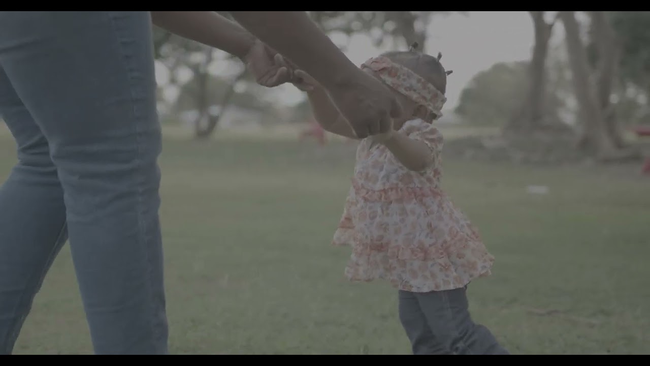 Mother and Baby Walking  Stock Video | No Color Correction  | Free stock footage | No Copyright