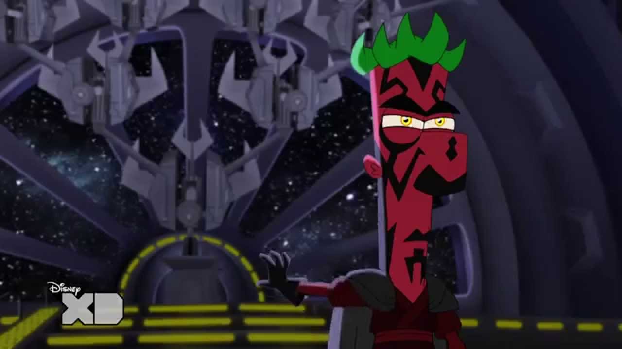 Official - Phineas and Ferb Star Wars - Lightsaber Fight - HD