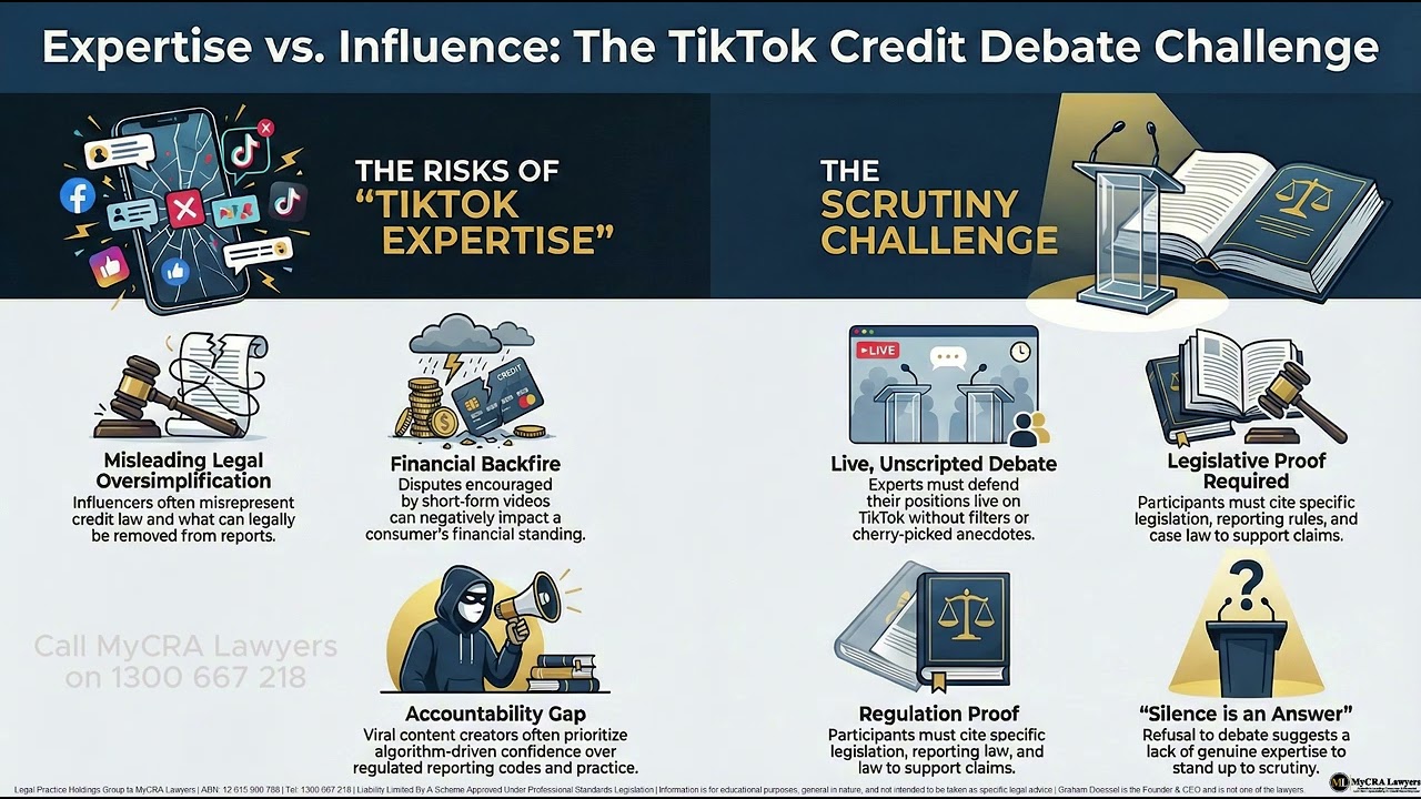 PODCAST - A Public Challenge to Credit Repairers and TikTok 