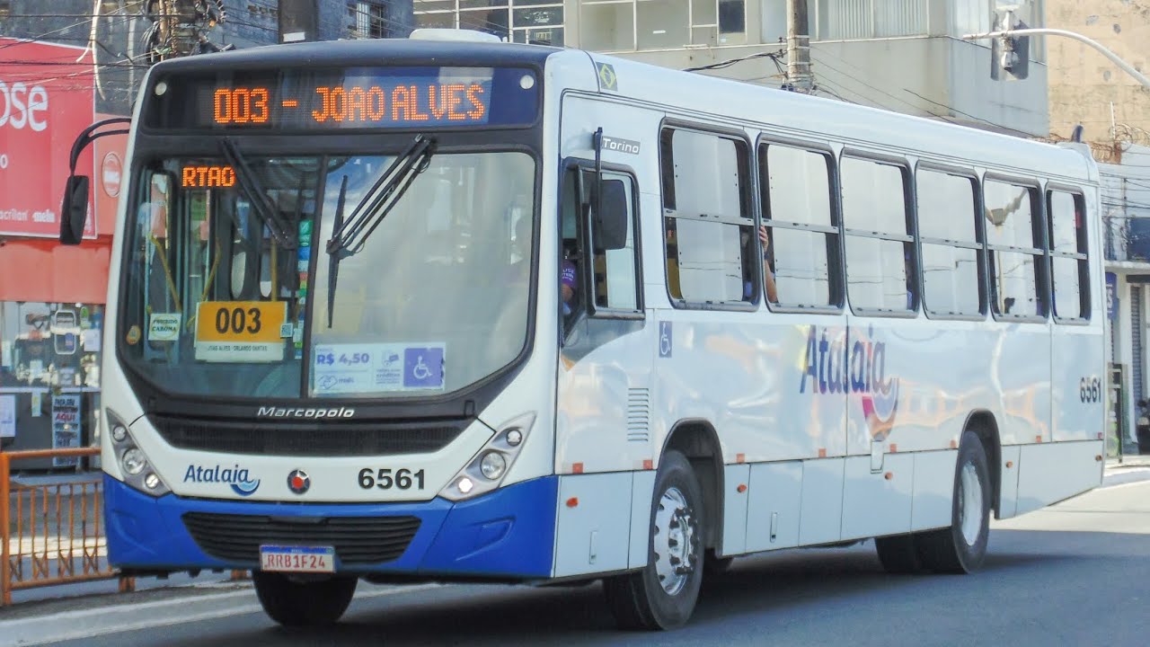 [ÁUDIO] Marcopolo Torino S Volkswagen MAN 17-230 OD Euro V: Viação Atalaia Transportes 6561