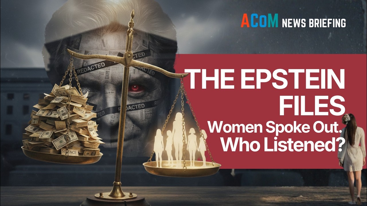 THE EPSTEIN FILES: Women Spoke Out, Then and Now. But Who Listened? | News Briefing | 2/13/26
