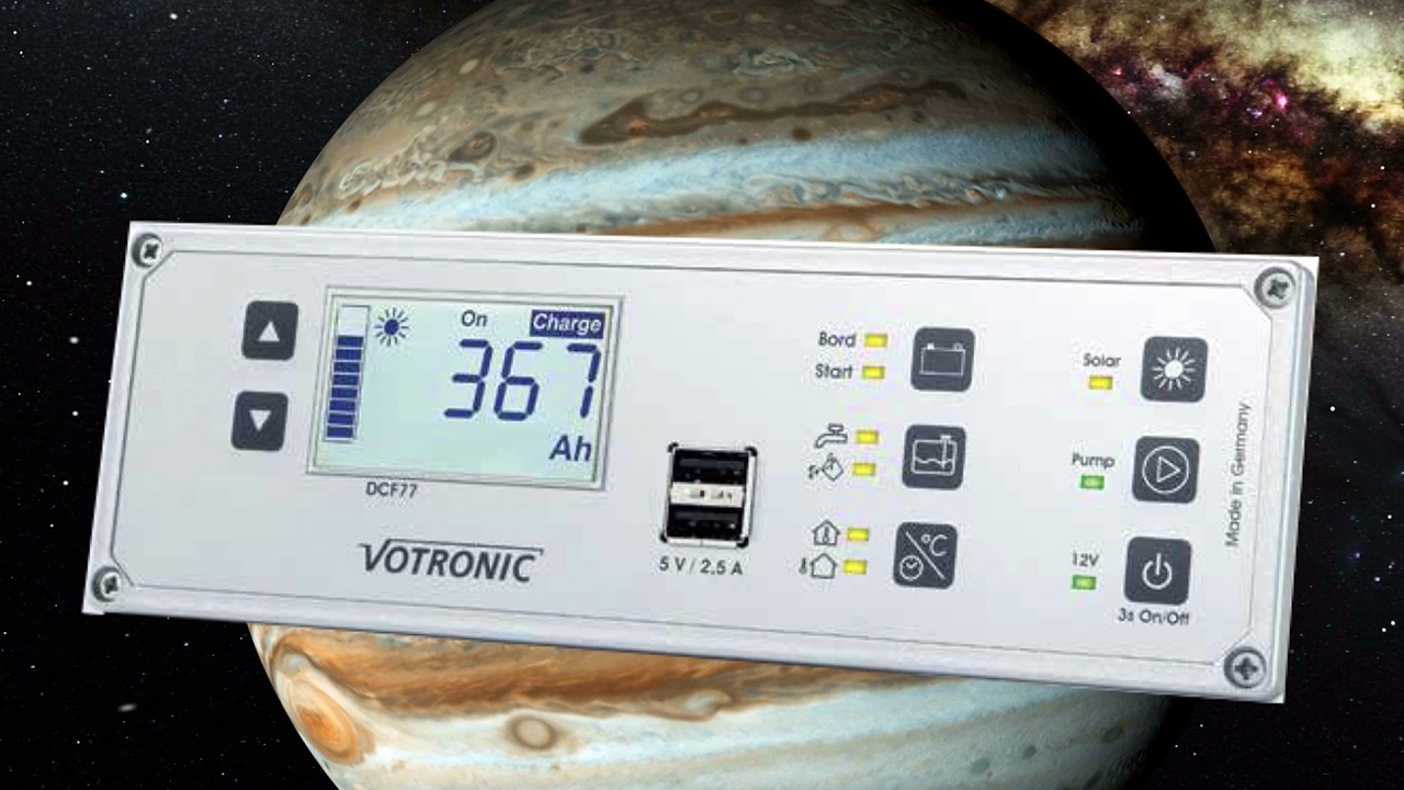 Weltneuheit bei GNS: Jupiter-Serie von Votronic &ndash; Solarstrom / Stromversorgung f&uuml;r Wohnmobil