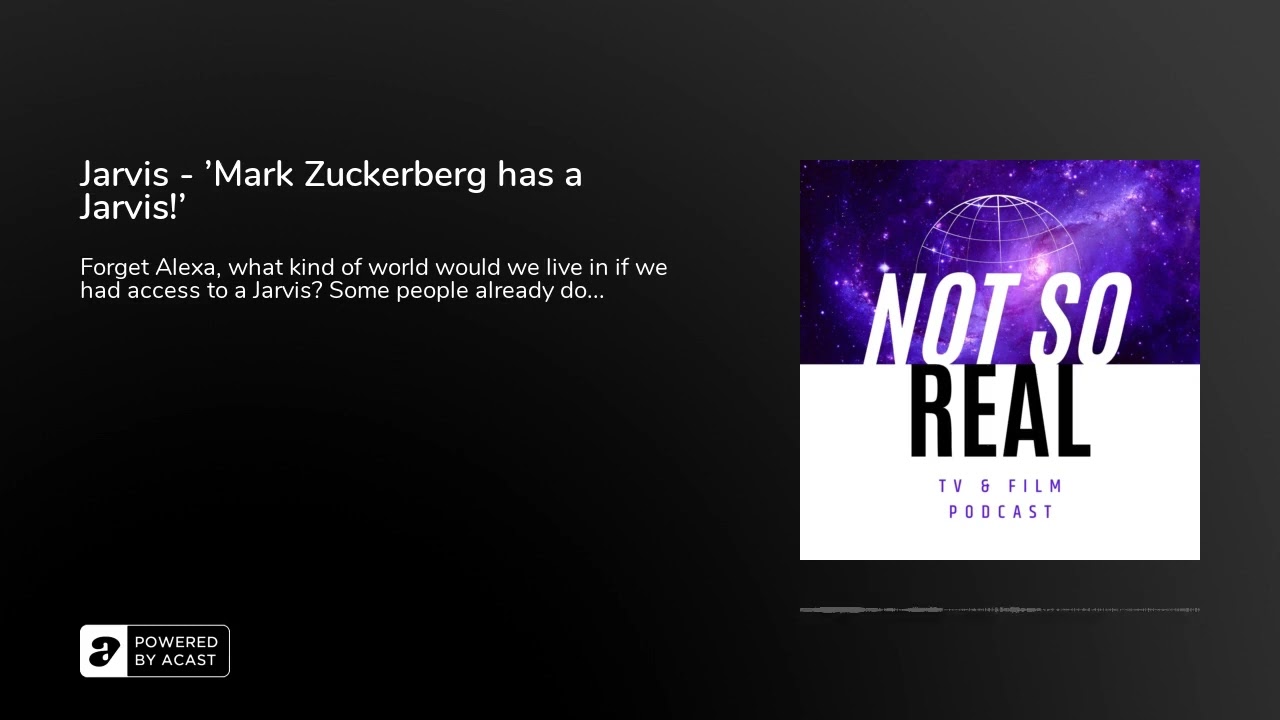 Jarvis - 'Mark Zuckerberg has a Jarvis!'