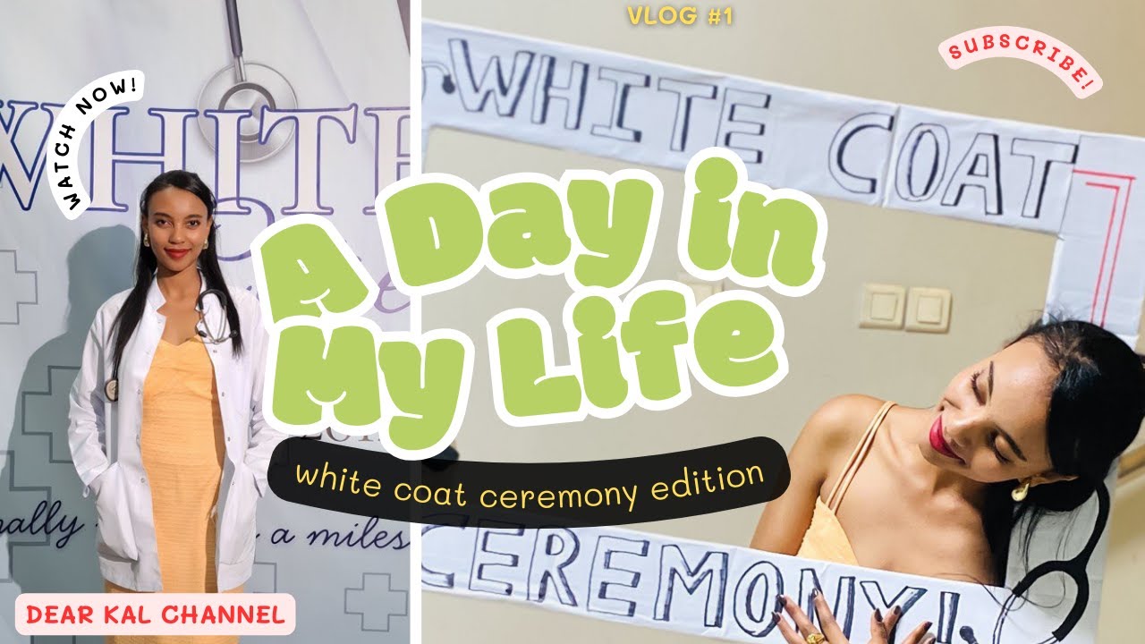 Finally Wearing the Coat 🇪🇹Tikur Anbessa White Coat Ceremony Vlog