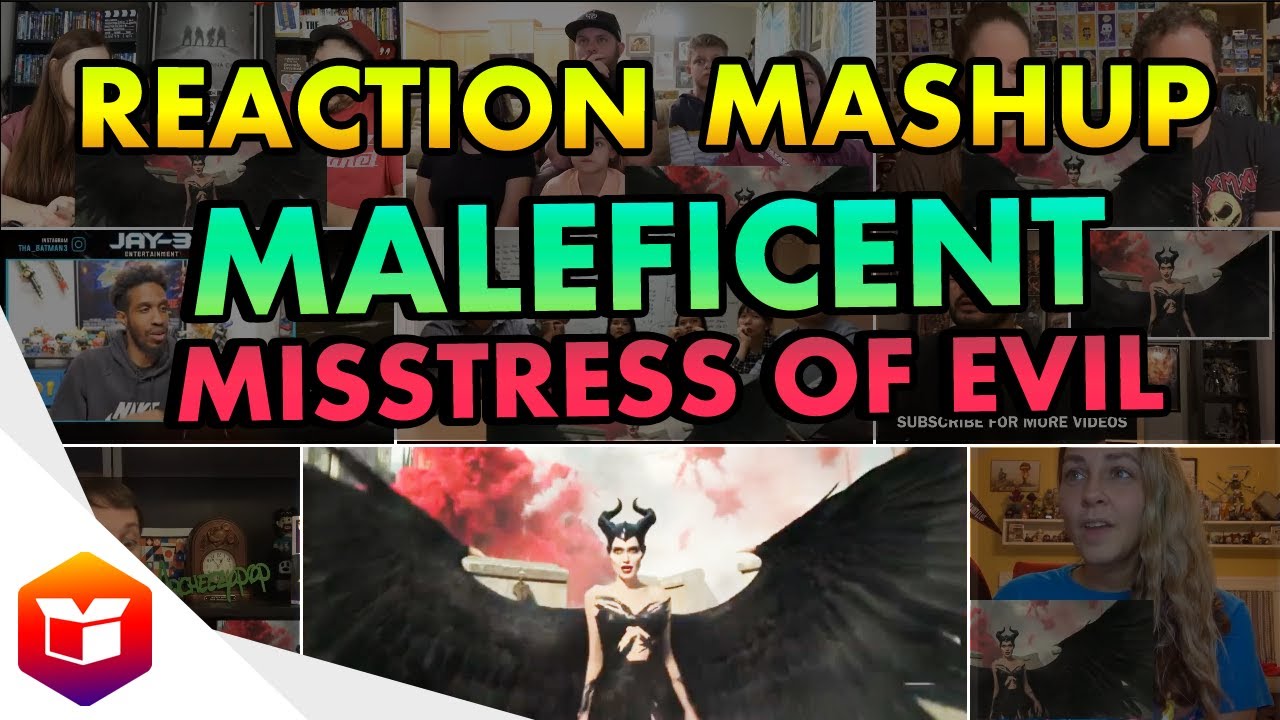 MALEFICENT 2 :  Mistress of Evil Trailer - Reaction Mashup