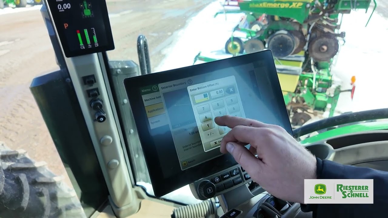 John Deere AutoTrac™ Turn Automation Set up | Riesterer & Schnell