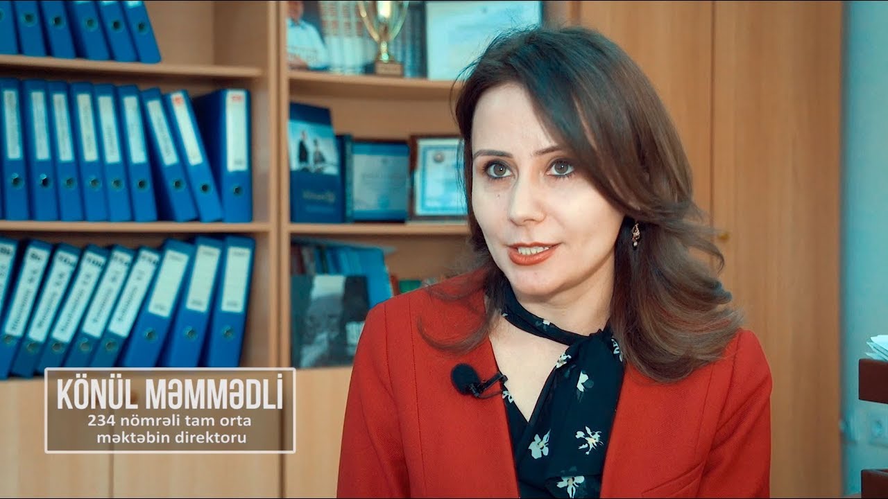 Təhsil TV: Bizim direktor - Könül Məmmədli