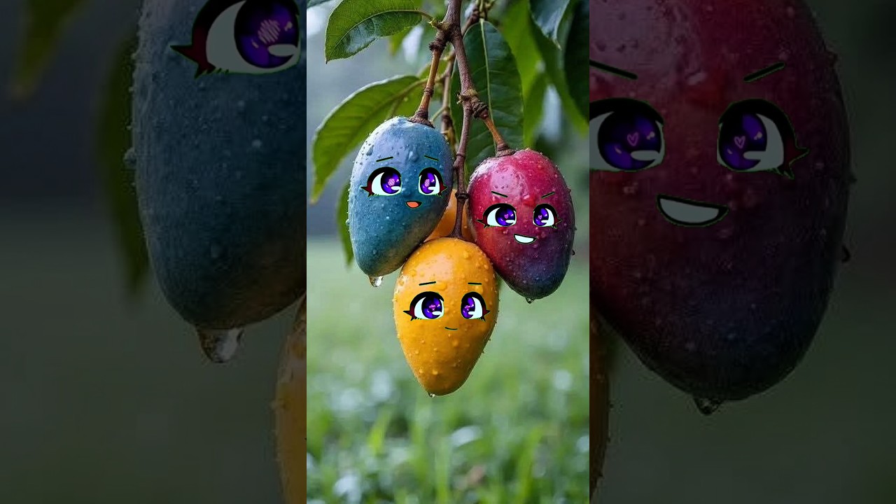 Happy Mango Fruit | Happy Mango Cartoon #animation #cartoon #happyjuice #fruit #funny #shorts