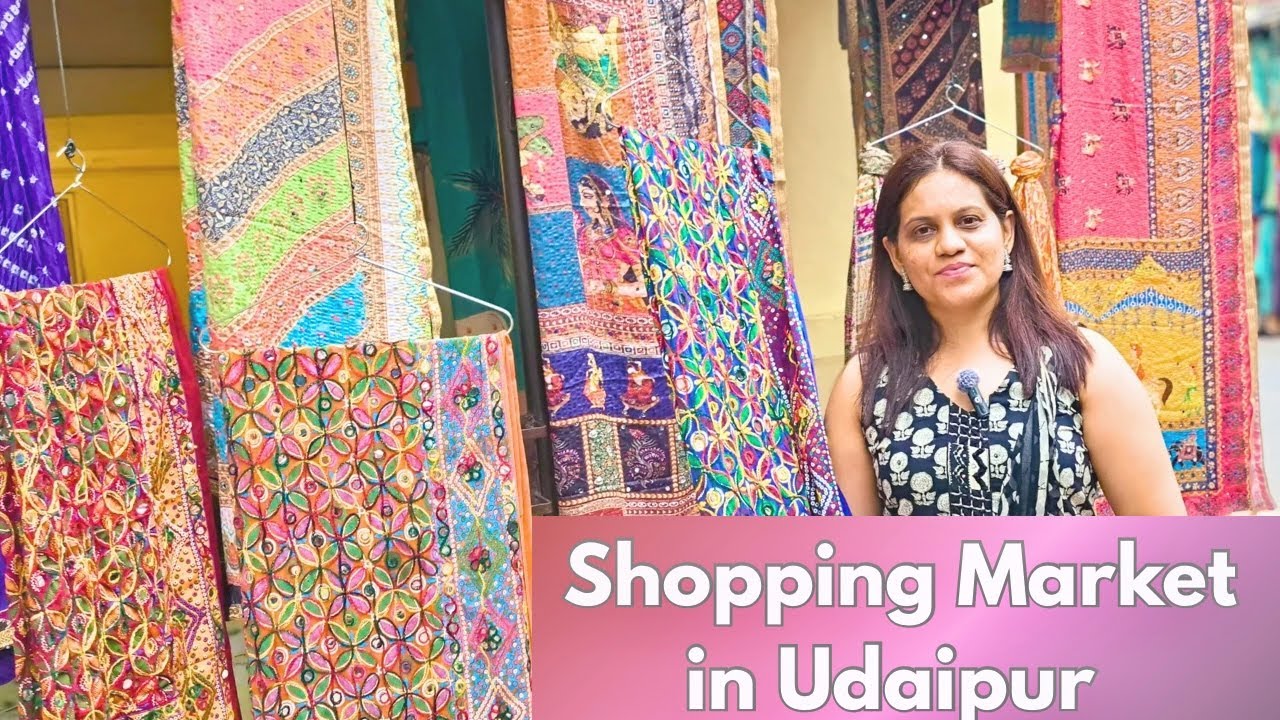 Shopping Market in Udaipur | Full shopping tour