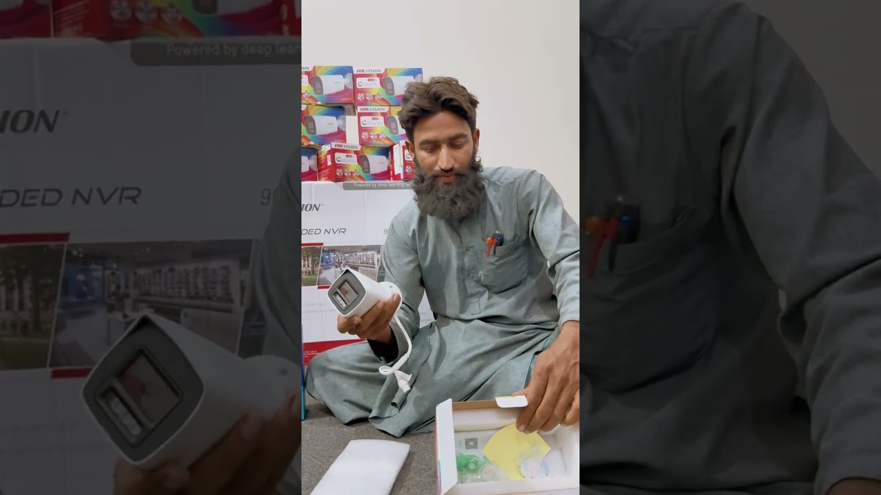 vucolar Hikvision cctv camera #cctv #vucolar #2waytalk #hicvision  #karachitacnition 