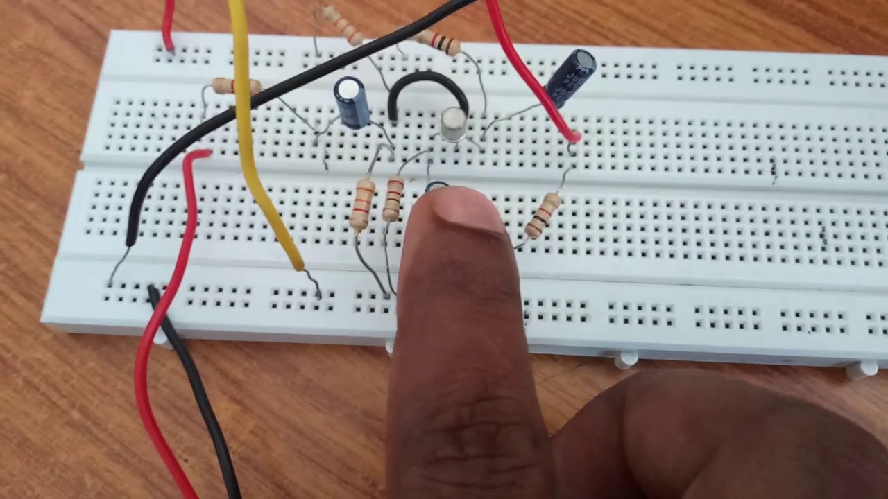 Current Series Feedback Amplifier - Lab Demo