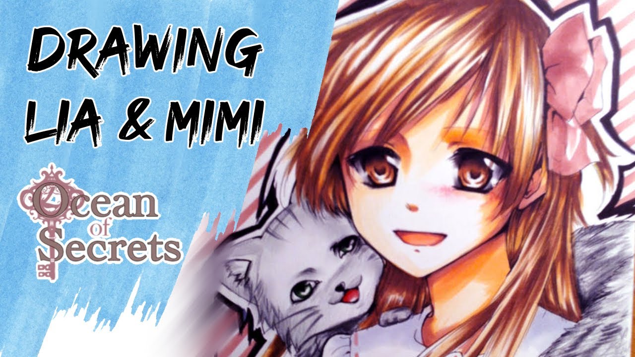Drawing/Coloring Lia and Mimi (childish style)