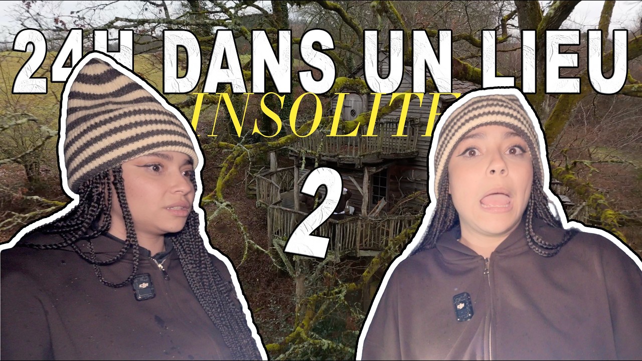 24H DANS UNE CABANE AU MILIEU DE LA FOR&Ecirc;T&hellip; ON A FAILLI PARTIR EN PLEINE NUIT