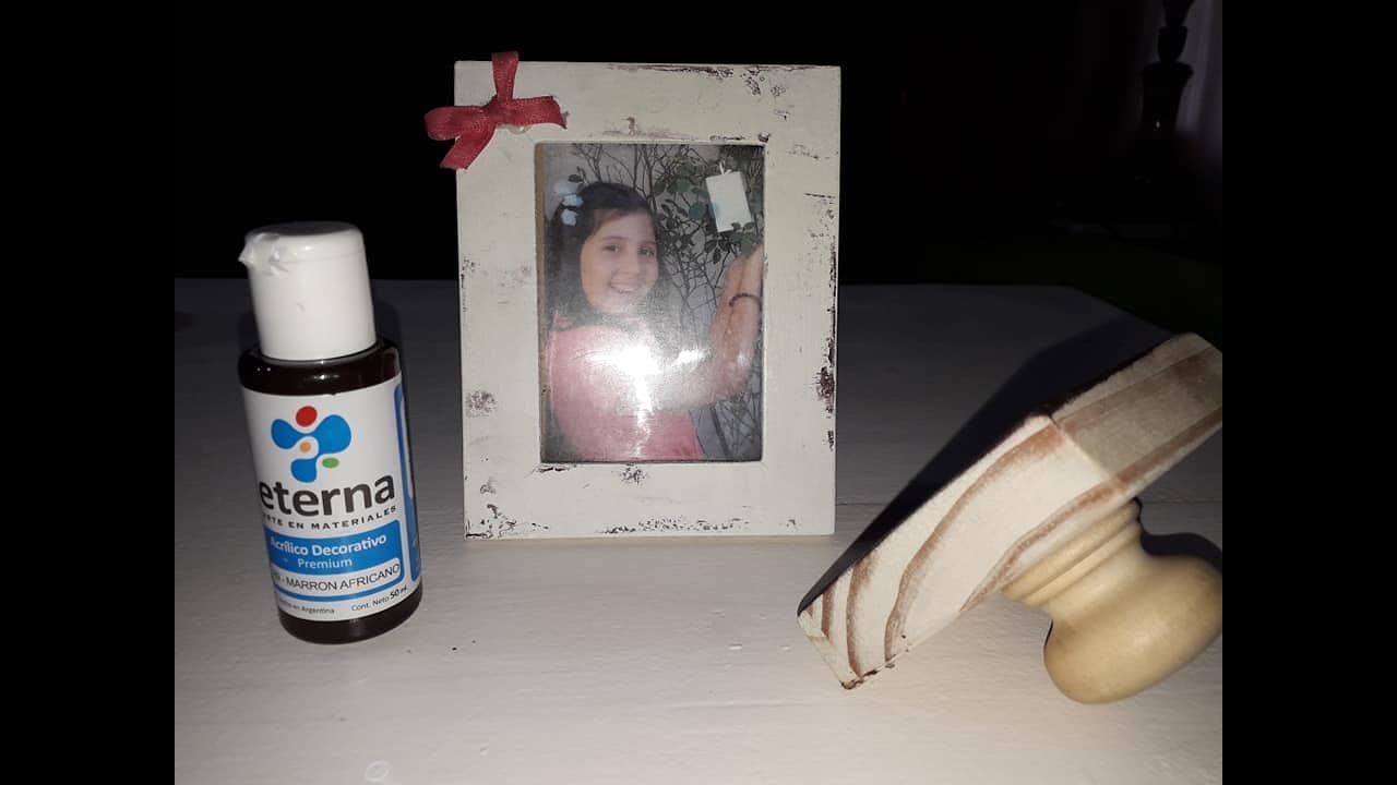 Madera para falso decapado y sellos súper fáciles! Pinturas Eterna #gracielaherman