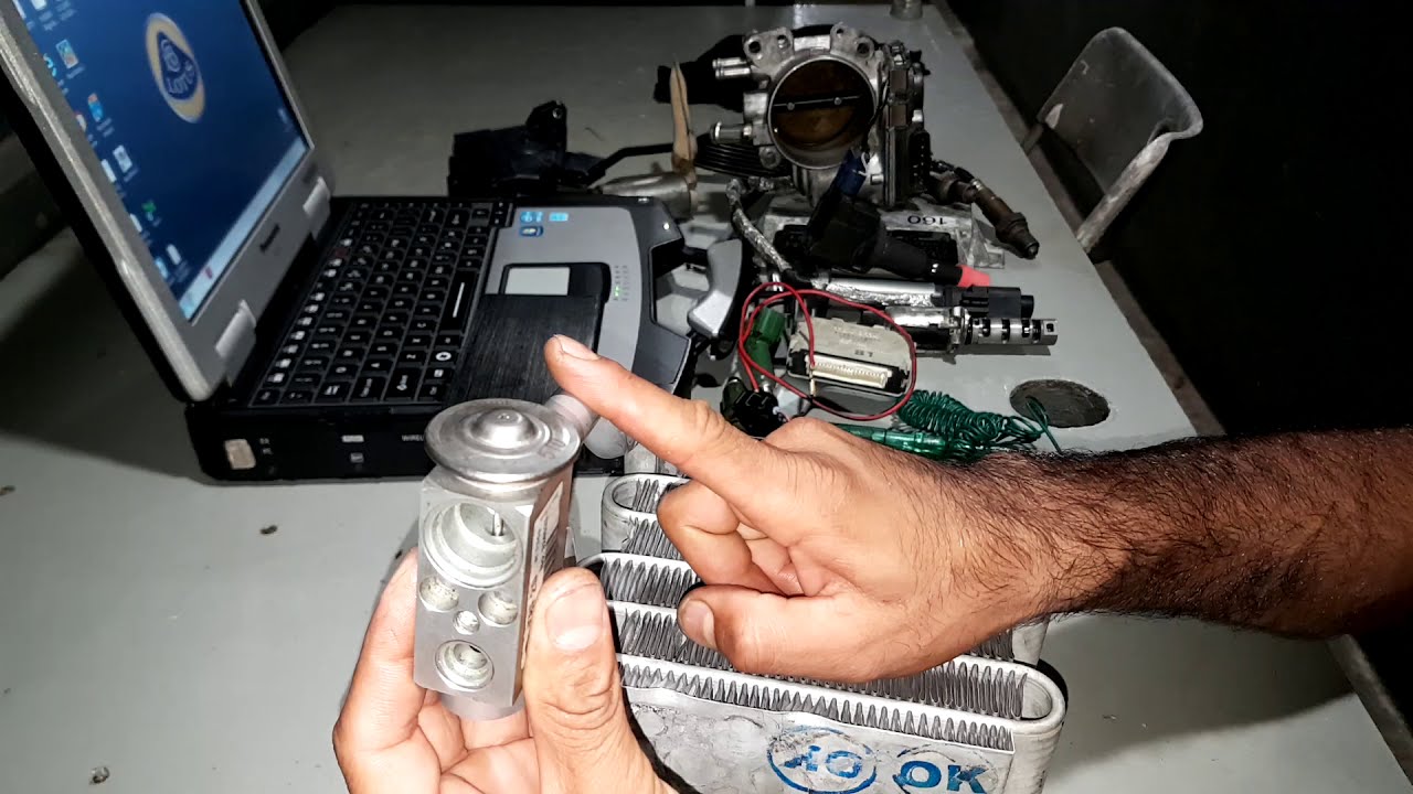 AC Expansion valve working full detail in Hindi