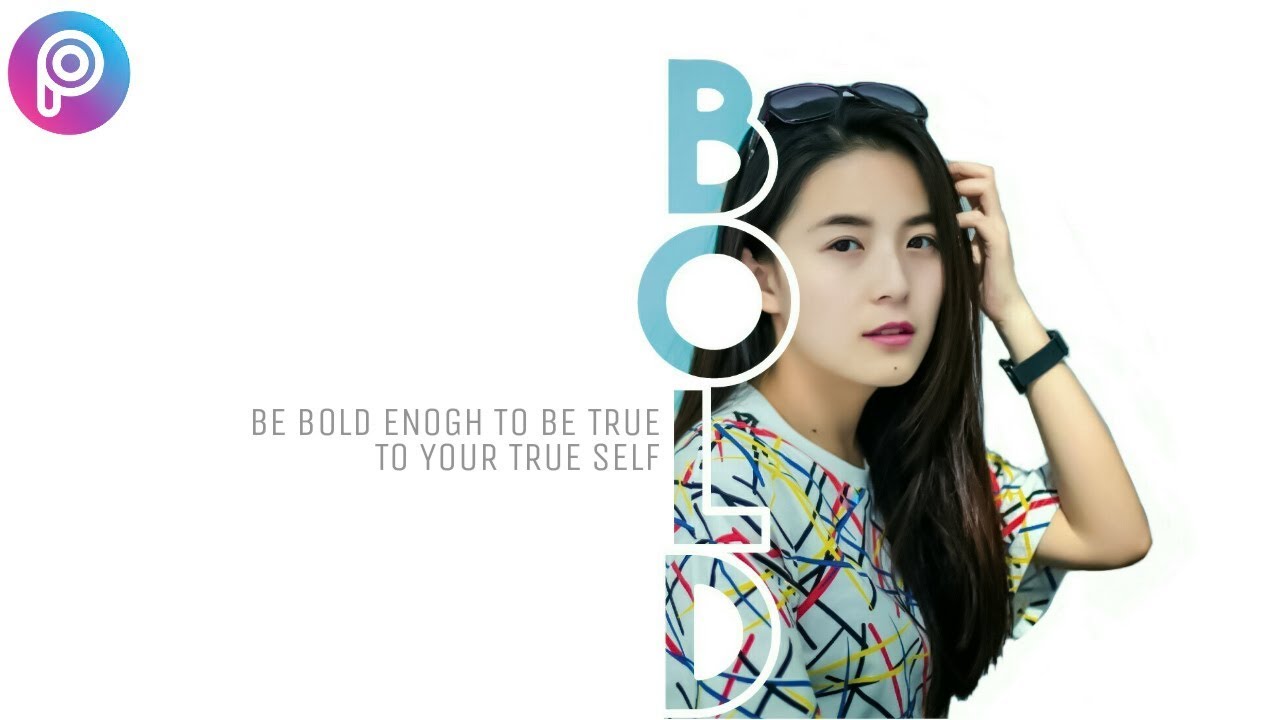 Picsart Typography Portrait Effect | PicsArt Tutorial
