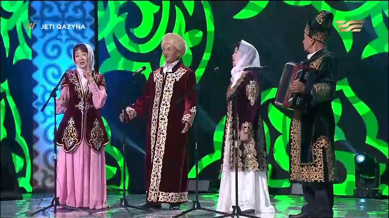 «Есіл толқындары» халықтық ардагерлер ансамблі  – «Попурри». «Жеті қазына»
