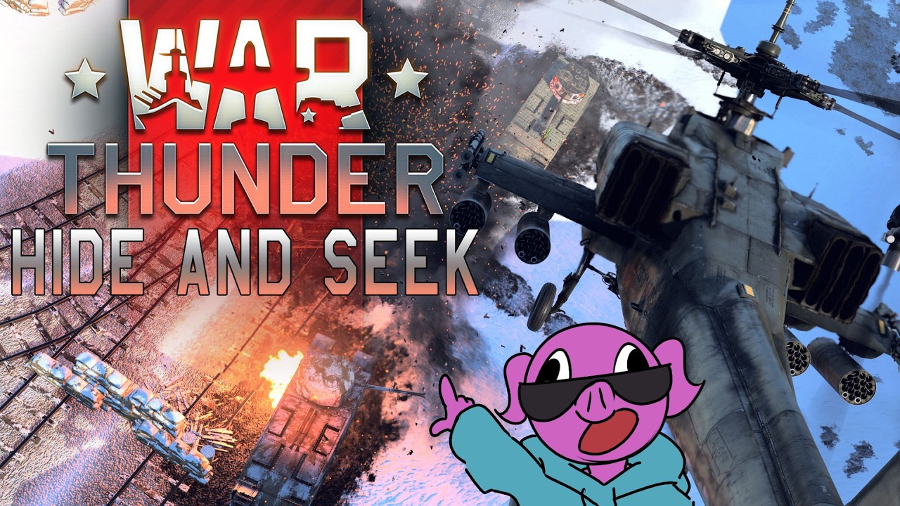 46 Players HIDE from 2 Apache's in War Thunder