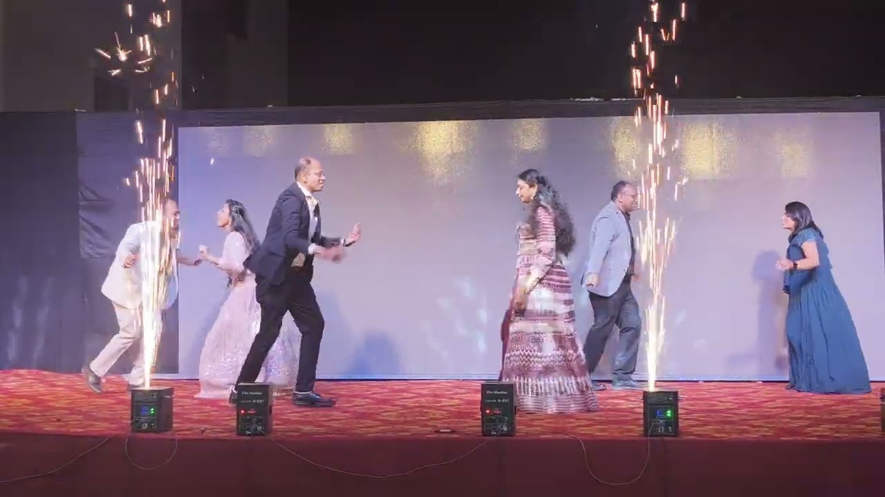 Group dance performance by Cousins 