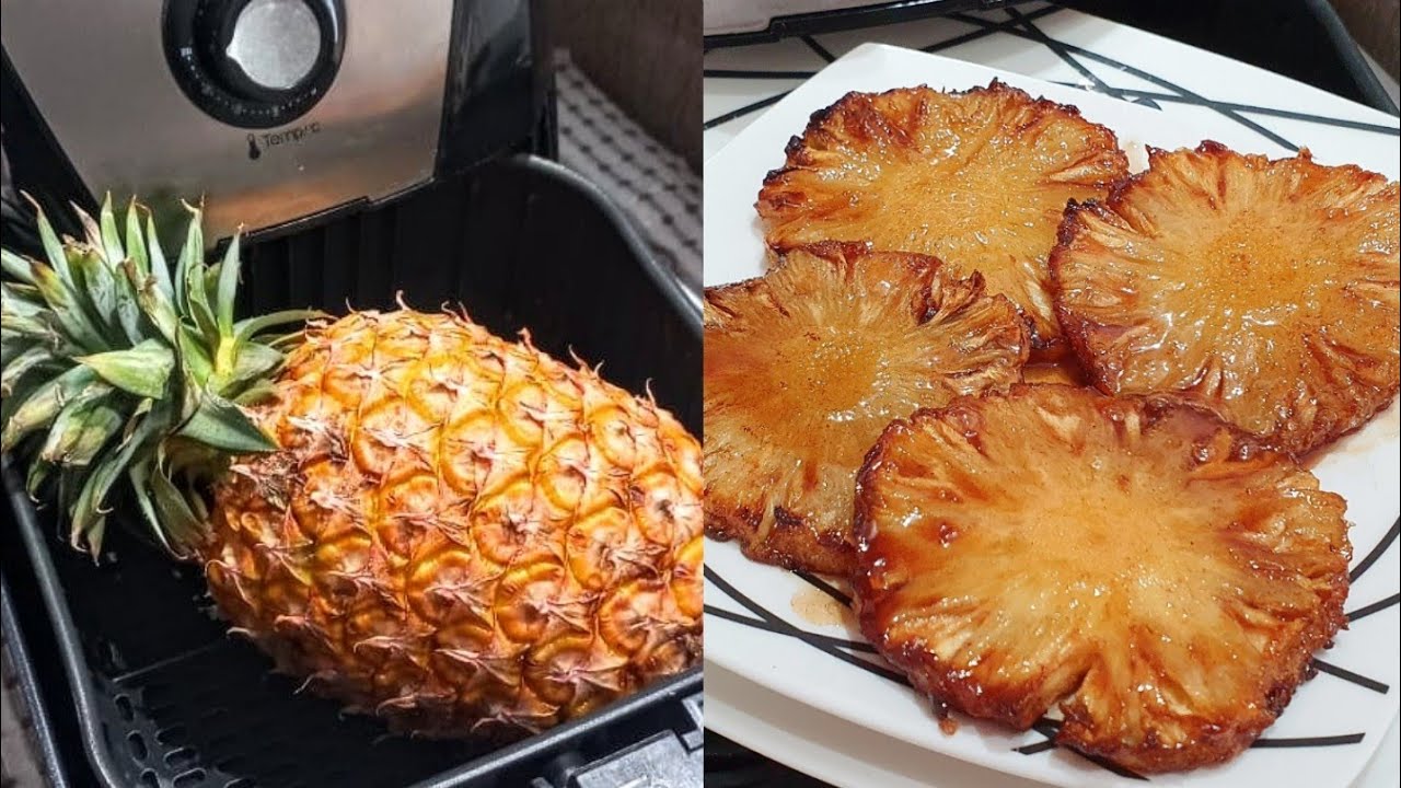 ABACAXI ASSADO NA AIRFRYER
