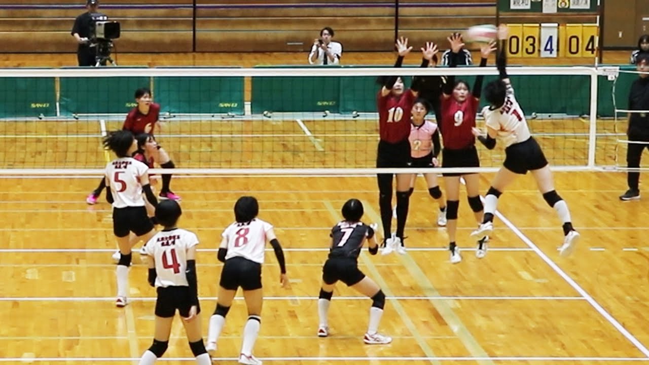 【2024春高兵庫決勝】須磨ノ浦vs親和女子　第４セット＜女子バレーボール＞