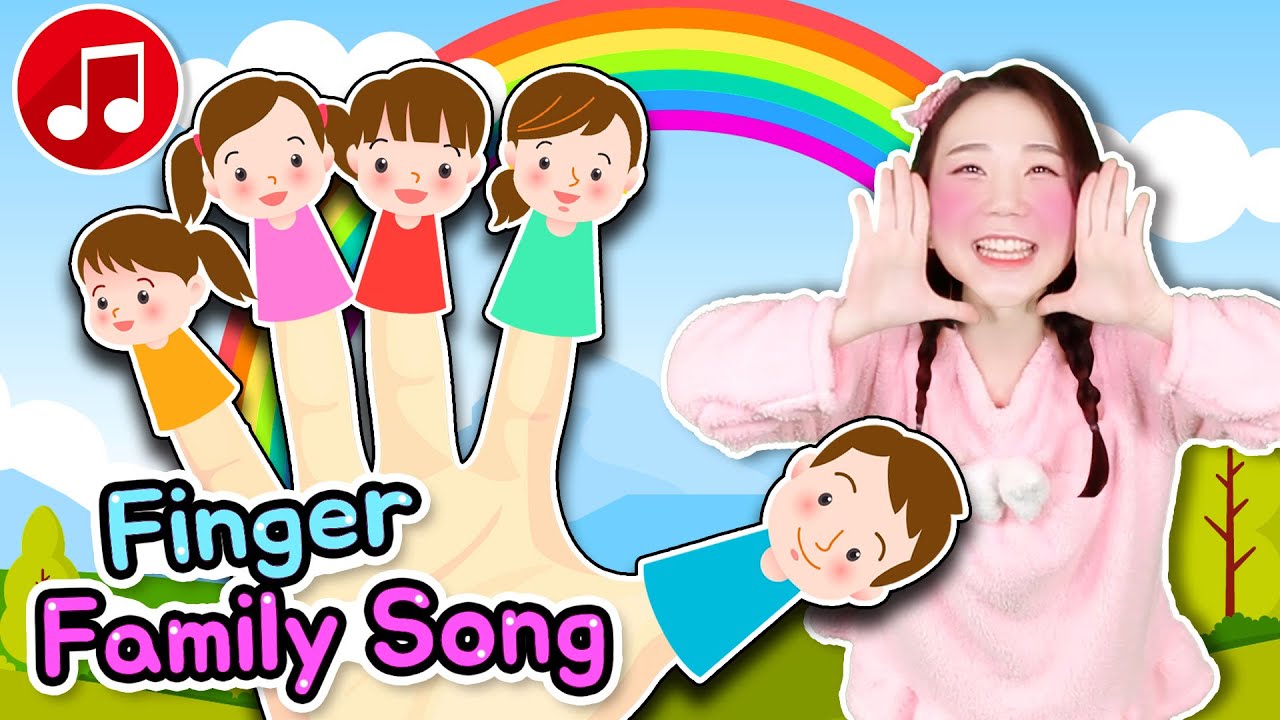 Finger Family Songs - Nursery Rhymes & Kids Songs 가족 핑거송 핑거패밀리송 손유희 어린이 유아 인기동요/ 플레이앤조이, PlayNJoy